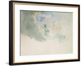 Sky Study-J. M. W. Turner-Framed Giclee Print