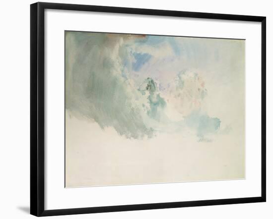 Sky Study-J. M. W. Turner-Framed Giclee Print