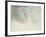 Sky Study-J. M. W. Turner-Framed Giclee Print