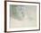 Sky Study-J. M. W. Turner-Framed Giclee Print