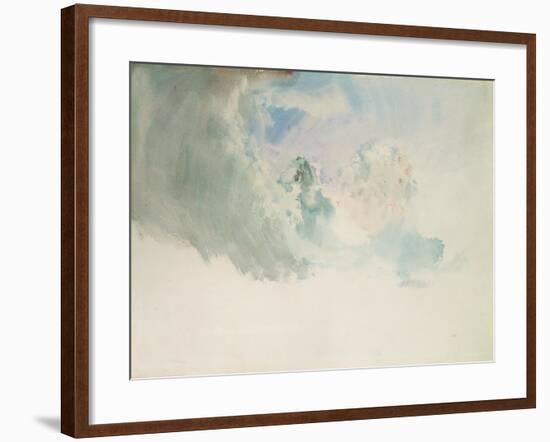 Sky Study-J. M. W. Turner-Framed Giclee Print