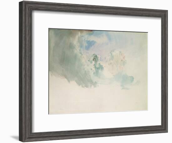 Sky Study-J. M. W. Turner-Framed Giclee Print