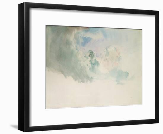 Sky Study-J. M. W. Turner-Framed Giclee Print