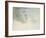 Sky Study-J. M. W. Turner-Framed Giclee Print