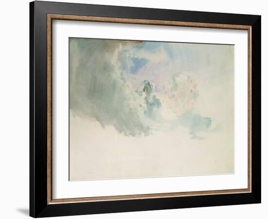 Sky Study-J. M. W. Turner-Framed Giclee Print