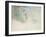 Sky Study-J. M. W. Turner-Framed Giclee Print