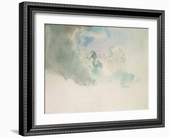 Sky Study-J. M. W. Turner-Framed Giclee Print