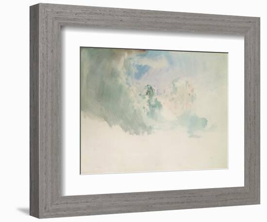 Sky Study-J. M. W. Turner-Framed Giclee Print