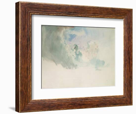 Sky Study-J. M. W. Turner-Framed Giclee Print