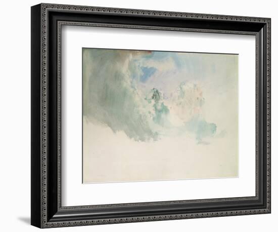 Sky Study-J. M. W. Turner-Framed Giclee Print