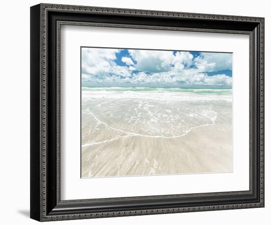 Sky, Surf, and Sand-Mary Lou Johnson-Framed Art Print