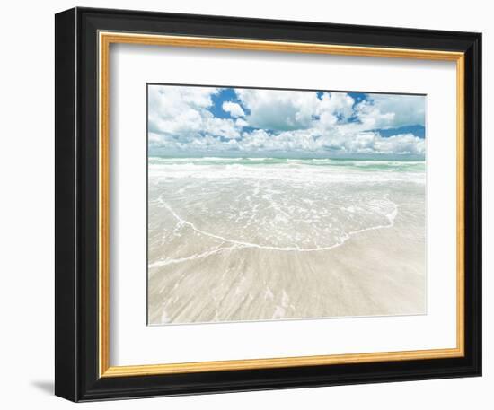 Sky, Surf, and Sand-Mary Lou Johnson-Framed Art Print