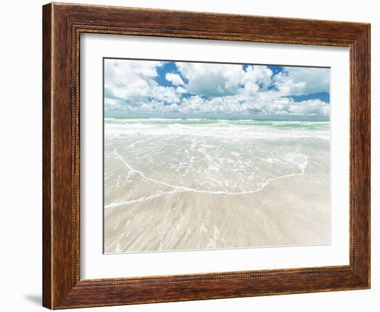 Sky, Surf, and Sand-Mary Lou Johnson-Framed Art Print