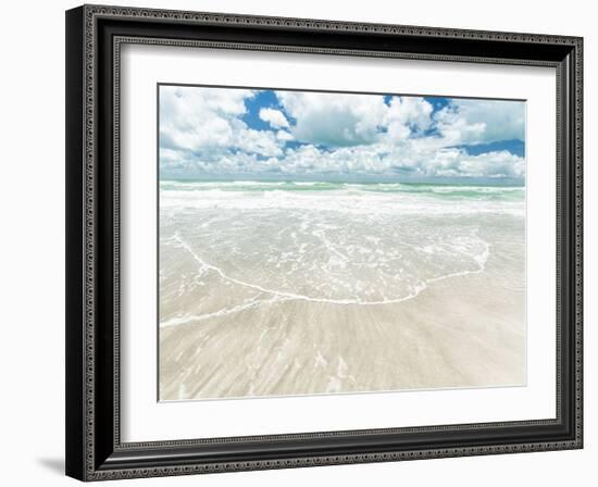 Sky, Surf, and Sand-Mary Lou Johnson-Framed Art Print