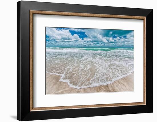 Sky, Surf, Sand 3-Mary Lou Johnson-Framed Photo