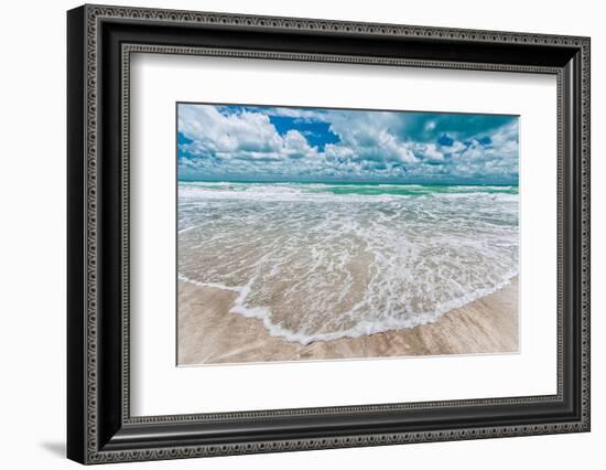 Sky, Surf, Sand 3-Mary Lou Johnson-Framed Photo