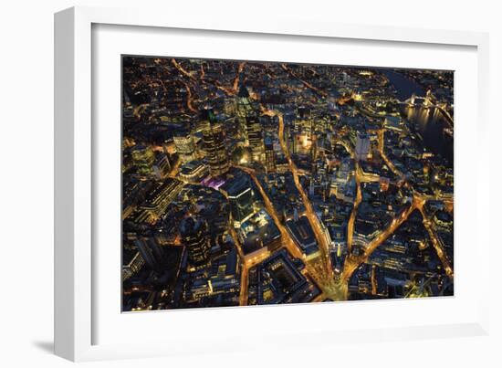 Sky View London I-Jason Hawkes-Framed Art Print