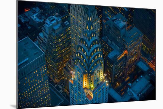 Sky View New York I-Jason Hawkes-Mounted Giclee Print