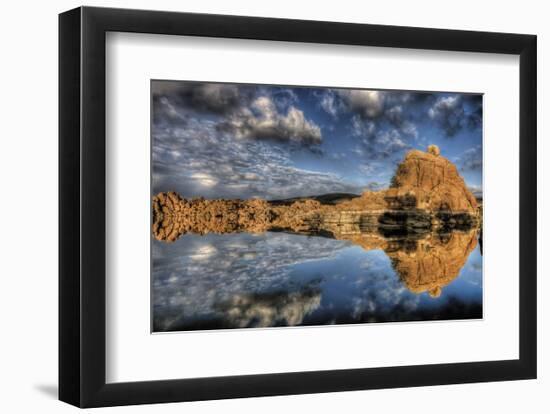 Sky vs. Sky-Bob Larson-Framed Art Print