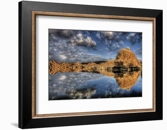 Sky vs. Sky-Bob Larson-Framed Art Print