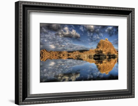 Sky vs. Sky-Bob Larson-Framed Art Print