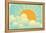 Sky With Beautifull Clouds-GeraKTV-Framed Stretched Canvas