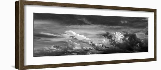 Sky with stormy clouds, Baden Wurttemberg, Germany-Panoramic Images-Framed Photographic Print