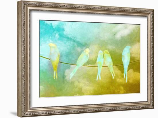 Skybirds-Mindy Sommers-Framed Giclee Print
