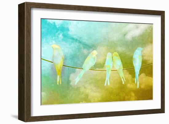 Skybirds-Mindy Sommers-Framed Giclee Print