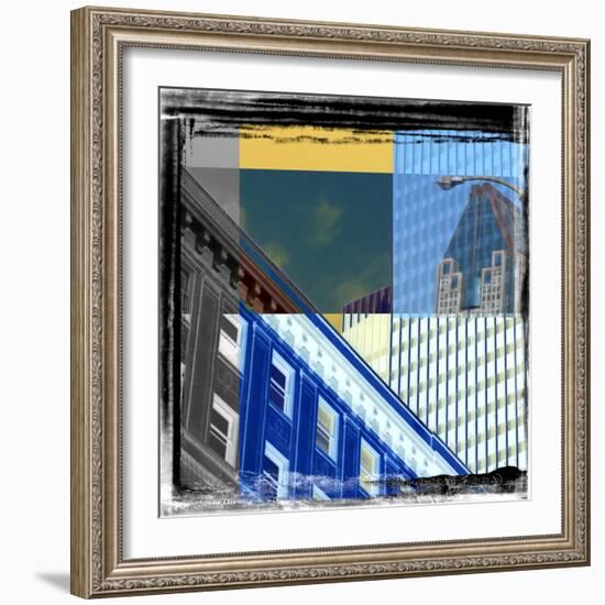 Skycrapers Frame-Jean-François Dupuis-Framed Art Print