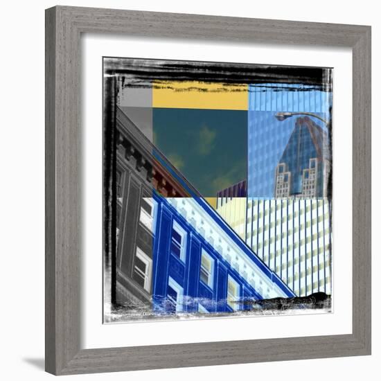 Skycrapers Frame-Jean-François Dupuis-Framed Art Print