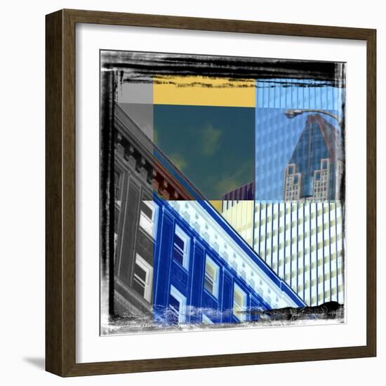 Skycrapers Frame-Jean-François Dupuis-Framed Art Print