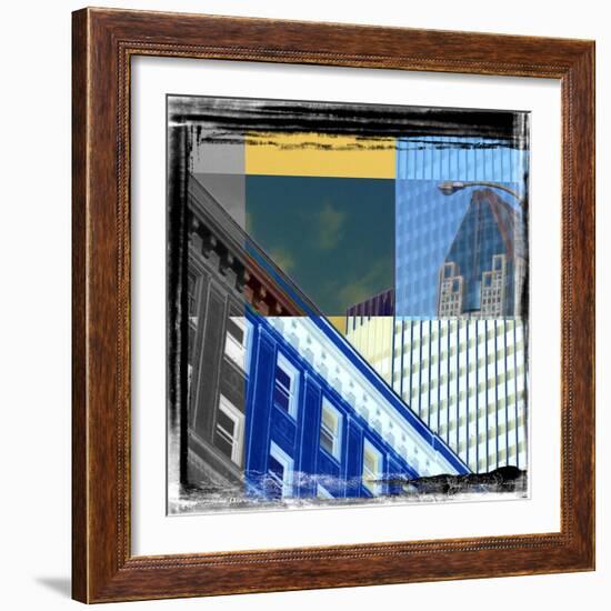 Skycrapers Frame-Jean-François Dupuis-Framed Art Print