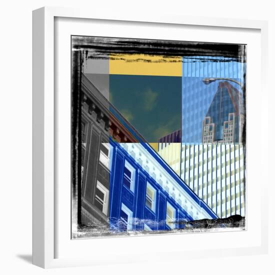 Skycrapers Frame-Jean-François Dupuis-Framed Art Print