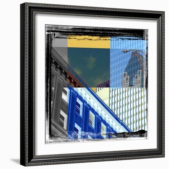 Skycrapers Frame-Jean-François Dupuis-Framed Art Print