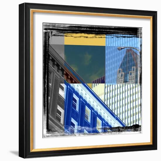 Skycrapers Frame-Jean-François Dupuis-Framed Art Print