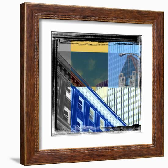 Skycrapers Frame-Jean-François Dupuis-Framed Art Print