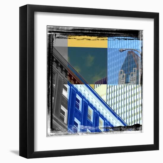 Skycrapers Frame-Jean-François Dupuis-Framed Art Print