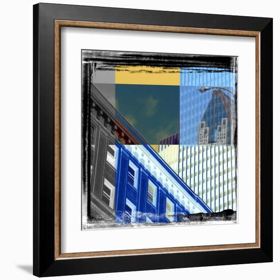 Skycrapers Frame-Jean-François Dupuis-Framed Art Print