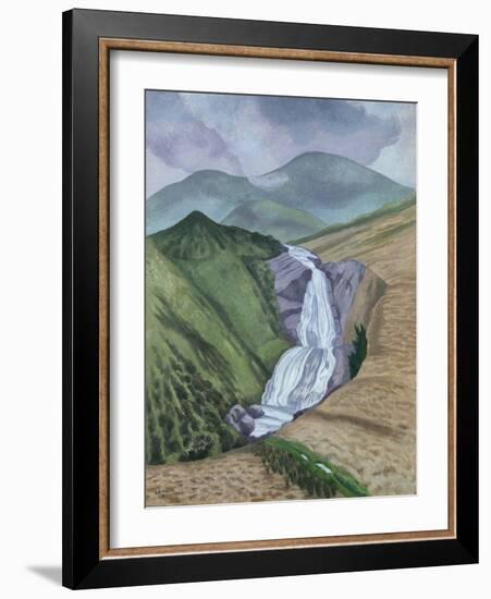 Skye, 1974 (Oil on Canvas)-John Northcote Nash-Framed Giclee Print