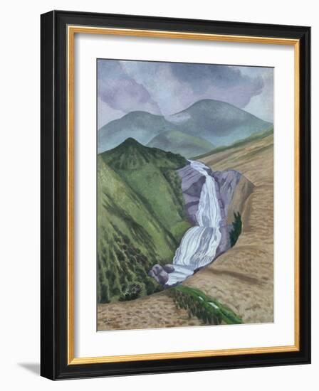 Skye, 1974 (Oil on Canvas)-John Northcote Nash-Framed Giclee Print