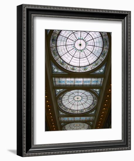 Skylights in Penn Station, Baltimore, Maryland, USA-Scott T^ Smith-Framed Photographic Print