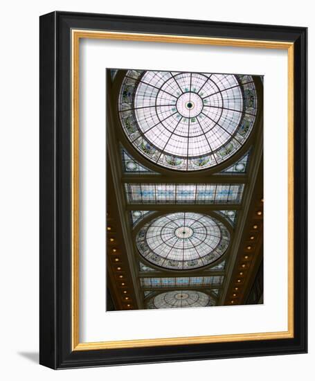 Skylights in Penn Station, Baltimore, Maryland, USA-Scott T^ Smith-Framed Photographic Print