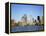 Skyline Across Hudson River-Alan Schein-Framed Premier Image Canvas