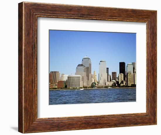 Skyline Across Hudson River-Alan Schein-Framed Photographic Print