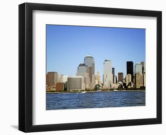 Skyline Across Hudson River-Alan Schein-Framed Photographic Print