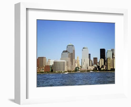 Skyline Across Hudson River-Alan Schein-Framed Photographic Print