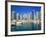 Skyline and boats on Dubai Marina-Murat Taner-Framed Photographic Print