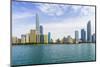 Skyline and Corniche, Al Markaziyah District, Abu Dhabi, United Arab Emirates, Middle East-Fraser Hall-Mounted Photographic Print