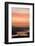 Skyline and Olympic Mountains, Sunset, Lake Washington, Seattle, Washington, USA-Merrill Images-Framed Photographic Print